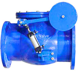 Sambungan Flange Swing Check Valve, Non Return Valve Dengan Elastik / Metal Seated