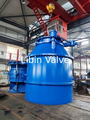 Klep kerucut besi fleksibel / Turbin Bypass Valve Ukuran DN100 - DN2400