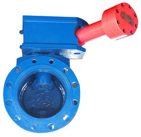 Self-cleaning Half Ball Valve / Cast Iron Ball Valve Mudah Kontrol Jarak Panjang