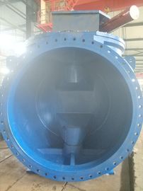 DN2000 Kekuatan tinggi eksentrik colokan katup Bi-directional Seal Untuk peralatan industri