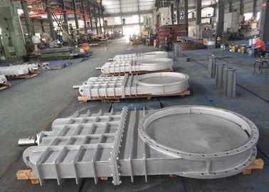 DN1200 Double Flow Direction Metal Seated Gate Valve, Tekanan katup gerbang stainless steel 1,0-2,5MPA