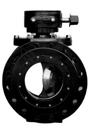 Desain Single Seat Half Ball Valve, Resistensi Fluida Kecil Metal Seated Ball Valve